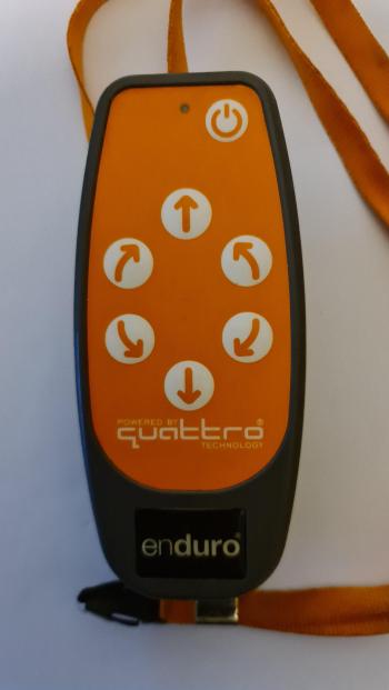 Enduro quattro customers remote control for repair
