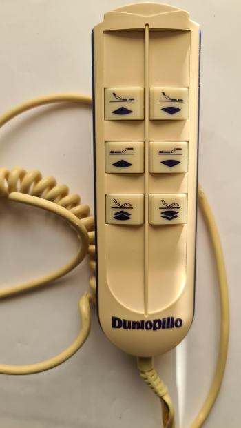 Dunlopillow  customers remote control for repair