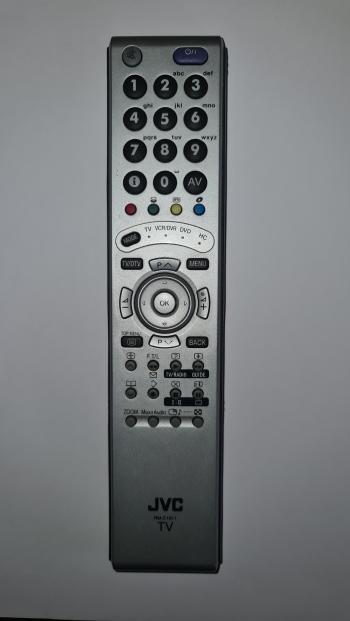 J.V.C   customers remote control for repair