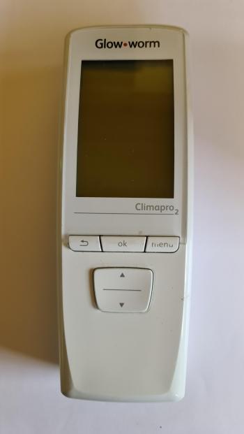 Glow worm   customers remote control for repair