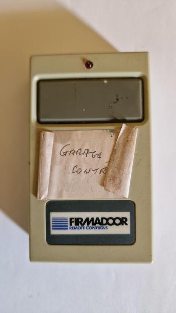 Firmadoor  Remote Control Repair