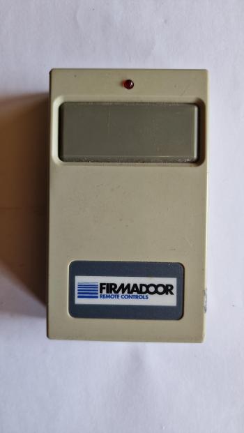 Firmadoor  customers remote control for repair