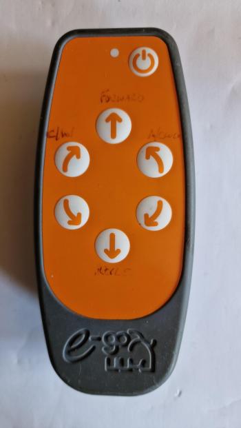 e-go  customers remote control for repair