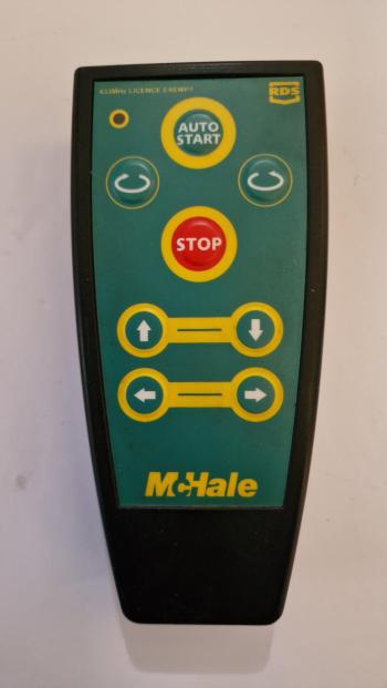 McHale  customers remote control for repair