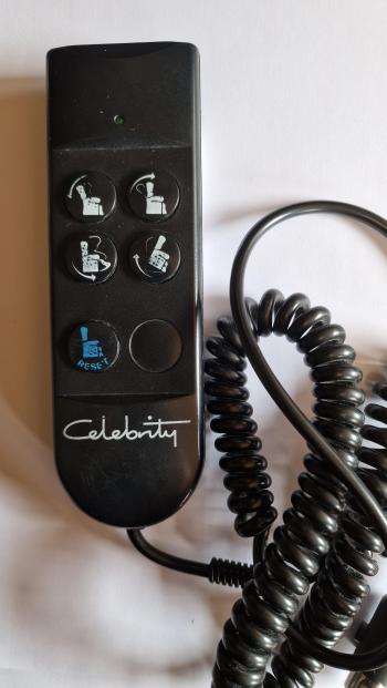 Celebrity  customers remote control for repair