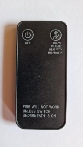 Burley fireplace  Remote Control Repair