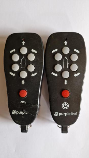 PurpleLine Enduro  customers remote control for repair