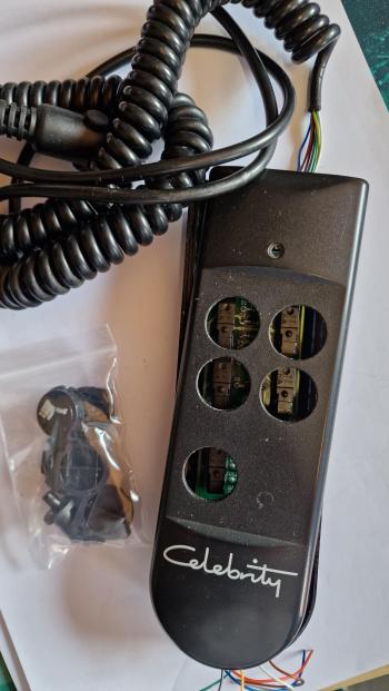 Celebrity Duel Motor Recliner   customers remote control for repair