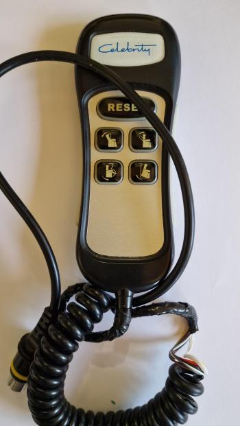 Celebrity  customers remote control for repair