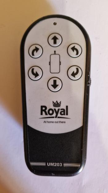 Royal  um203 customers remote control for repair