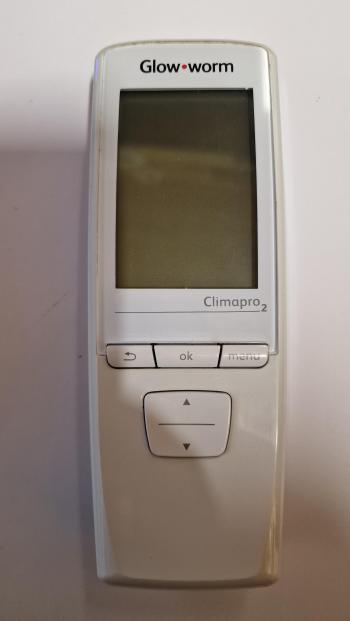 Glowworm  climpro2 customers remote control for repair
