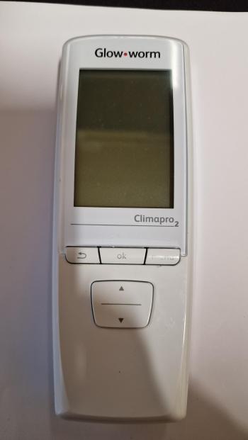 Glow worm climapro 2 RF customers remote control for repair
