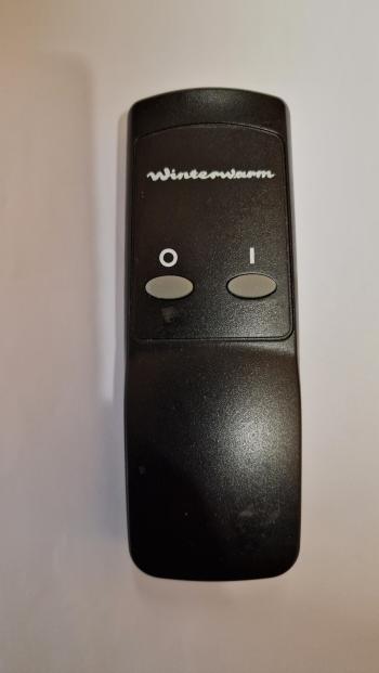 WinterWarm  customers remote control for repair