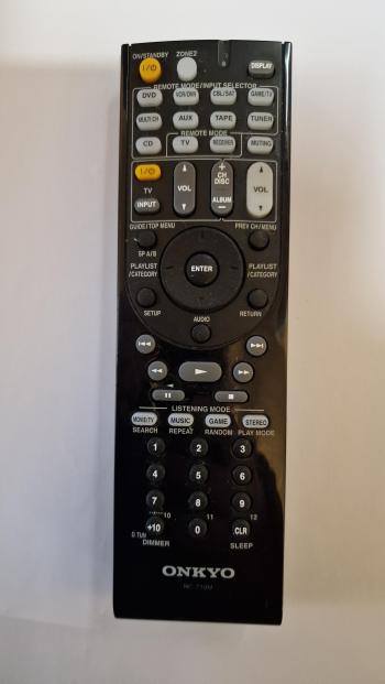 Onkyo   RC710M customers remote control for repair