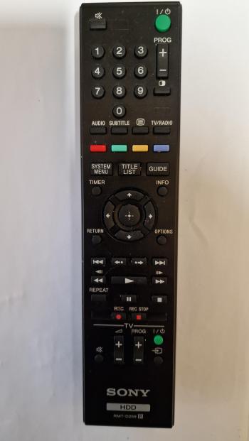 Sony HDD RMT-D259 customers remote control for repair