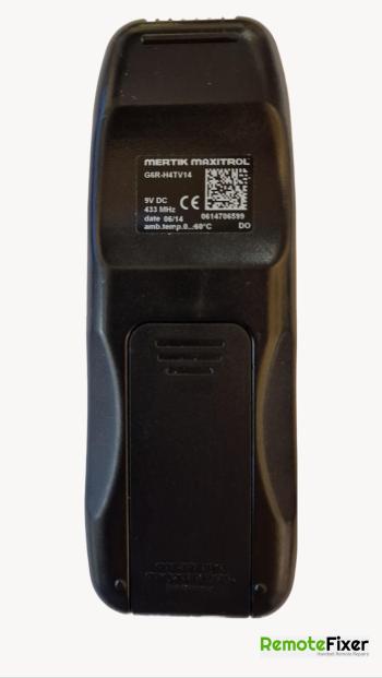 MERTIK MAXITROL  G65-H4TV14  Remote Control Repair