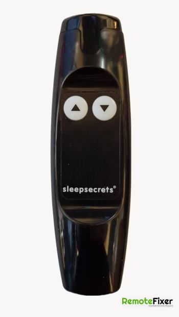Sleepsecrets  customers remote control for repair
