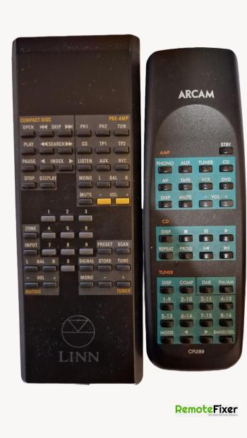 Linn and Arcam  CR289 customers remote control for repair