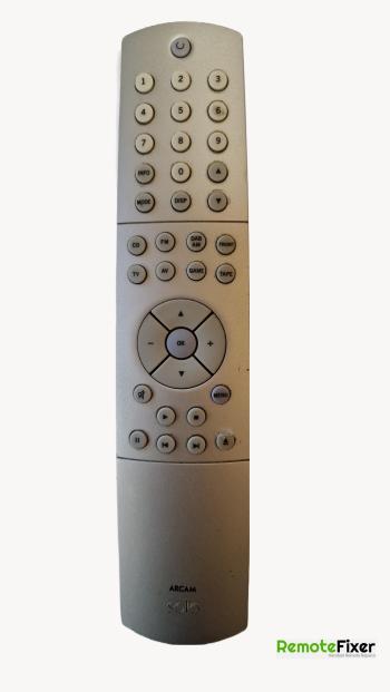 Arcam   customers remote control for repair