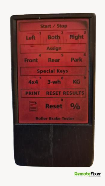 Altus  brake tester Remote Control Repair