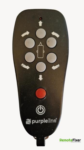 Purple line  customers remote control for repair