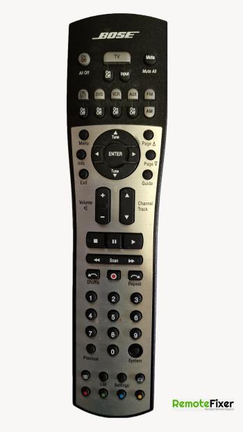 Bose   customers remote control for repair