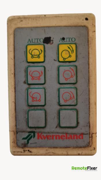 KVERNELAND Un7558 Remote Control Repair