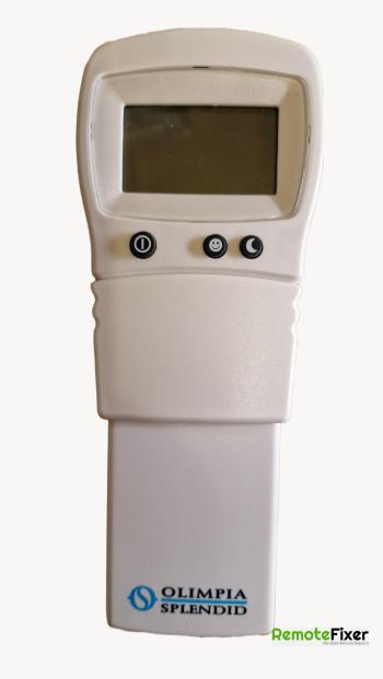 Olimpia splendid  customers remote control for repair