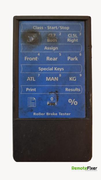 Tecalemit  customers remote control for repair