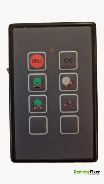 Kuhn silage wrapper customers remote control for repair