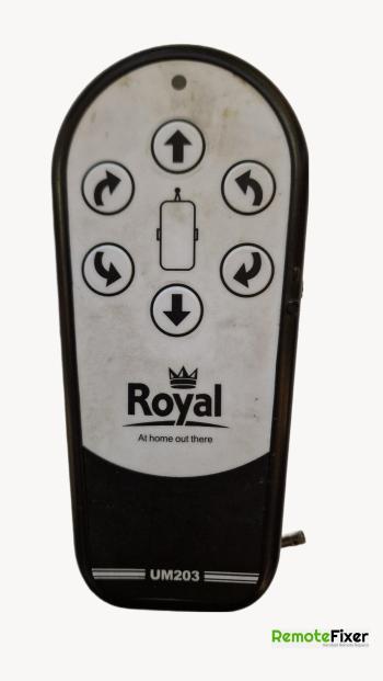 Royal UM203 customers remote control for repair