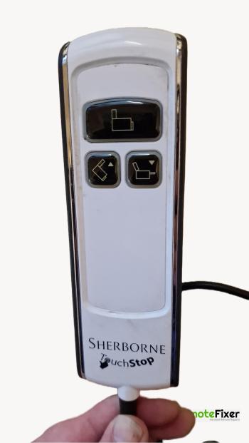 Sherborne touch stop customers remote control for repair