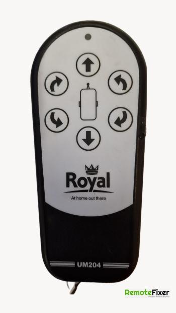 Royal UM204 customers remote control for repair