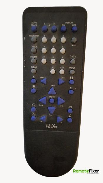 Wadia  customers remote control for repair