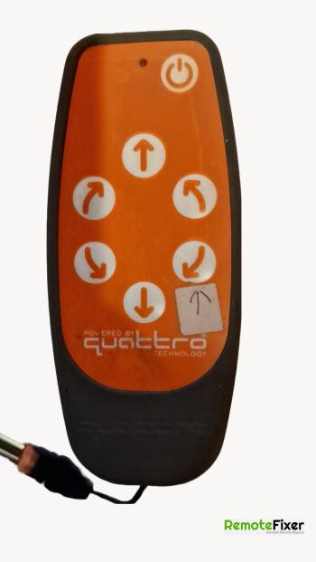 Quattro   customers remote control for repair