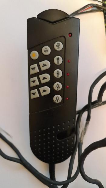 Vibradorm  customers remote control for repair