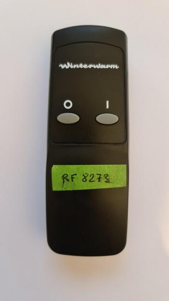 Winterwarm RC01-008 customers remote control for repair