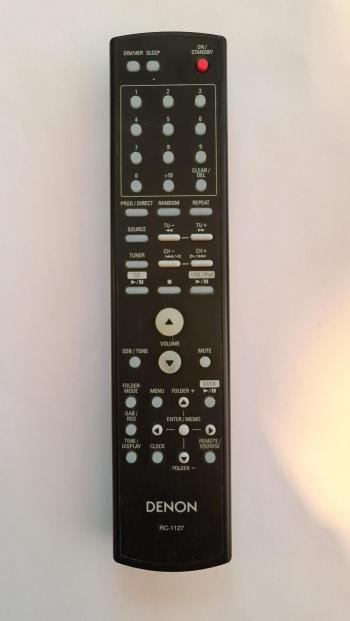 DENON RC-1127 customers remote control for repair