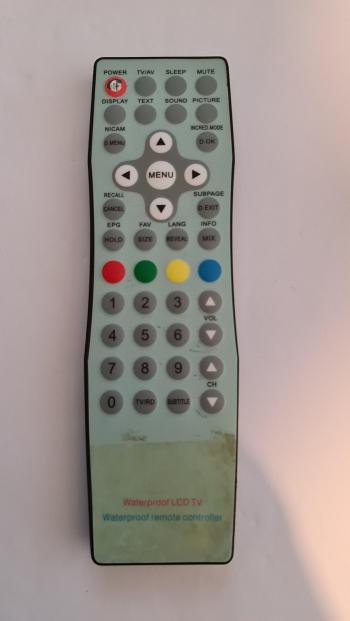 TV  customers remote control for repair