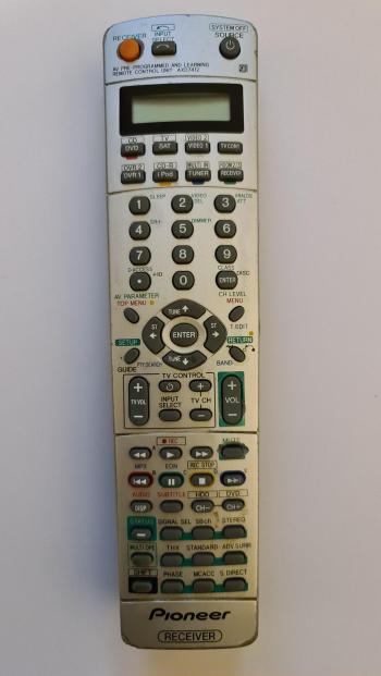 Pioneer AXD7412 customers remote control for repair