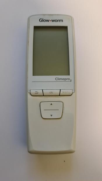 Glow worm  climapro 2 customers remote control for repair
