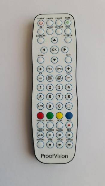 Vision Proof   customers remote control for repair