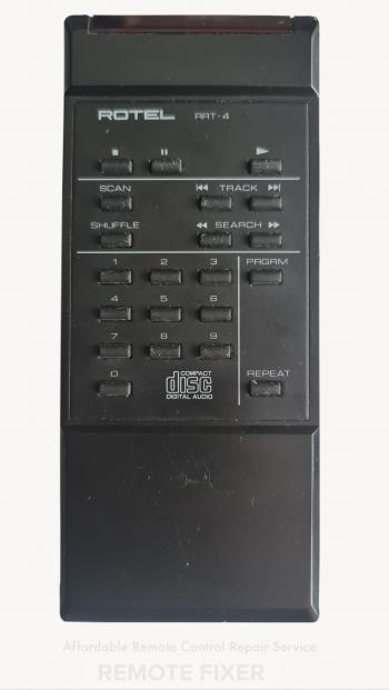 Rotel  RRT-4 customers remote control for repair
