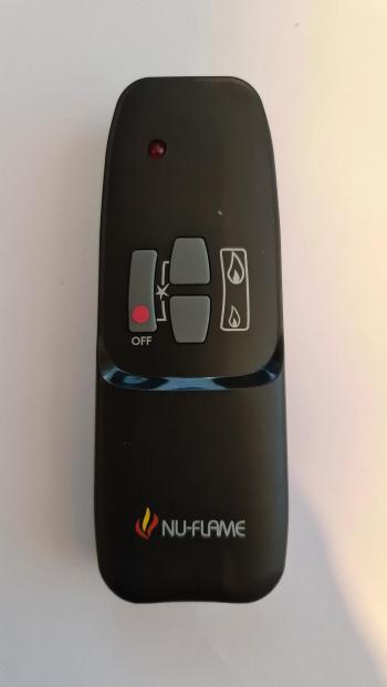 Nu Flame  customers remote control for repair