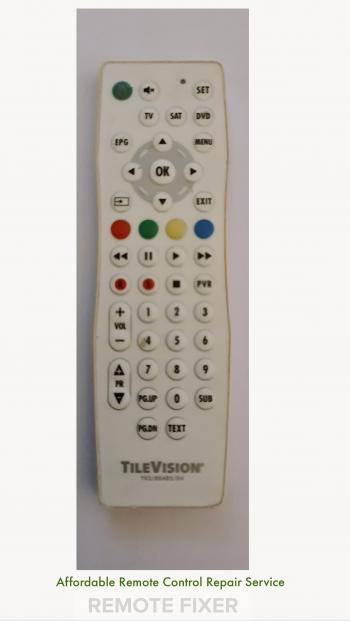 Tile vision   customers remote control for repair