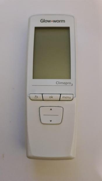 GlowWorm  Climapro2  customers remote control for repair