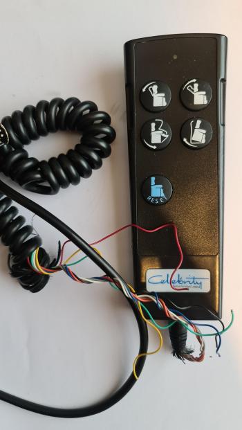 CELEBRITY RECLINER  customers remote control for repair