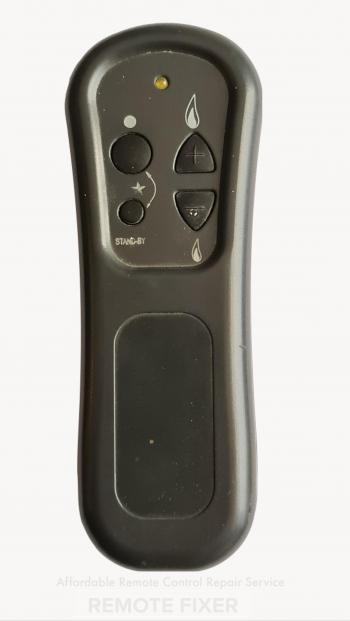Nu-Flame  customers remote control for repair