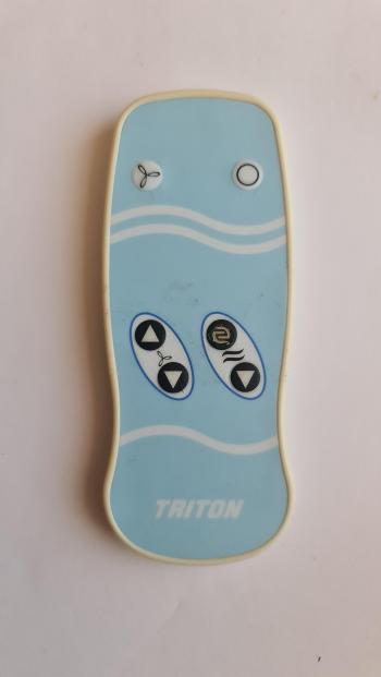 Triton Luxury Body Dryer customers remote control for repair