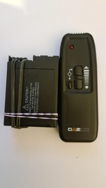 Gazco  P8627 customers remote control for repair